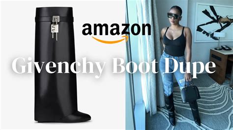 givenchy shark lock boots dupe|Givenchy shark lock boots review.